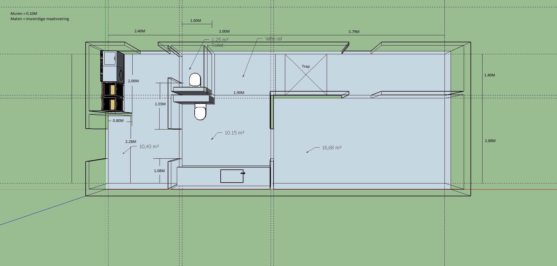 Concealed wall mount